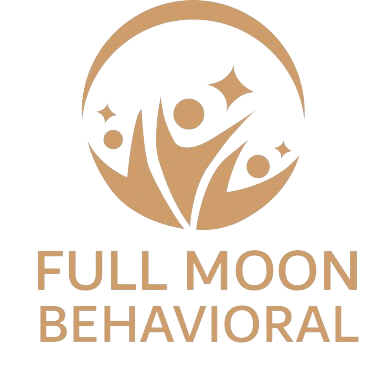 Full moon behavioral logo